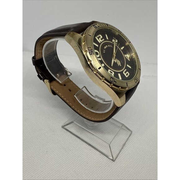 US Polo Assn Quartz Watch Men Easy Read Japan Movt Analog New Battery - Picture 4 of 14